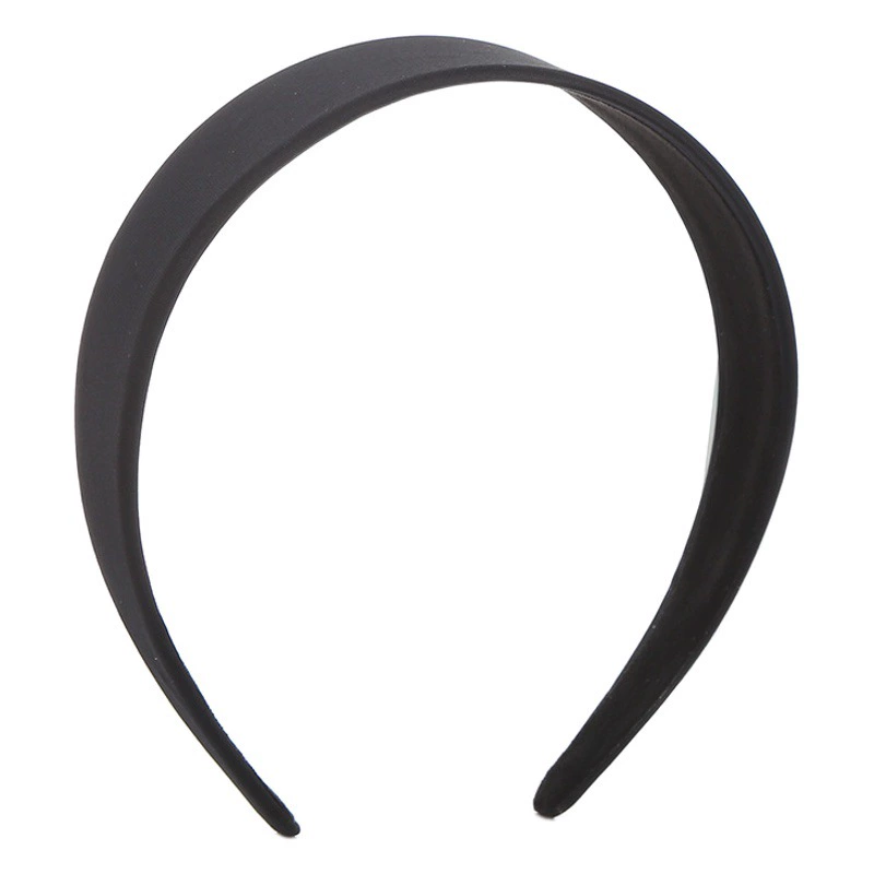 Пятно черный цвет кубик DIY аксессуары для волос сплошной цвет ручная нескользящая обруч для волос детский женский все включено аксессуары для волос