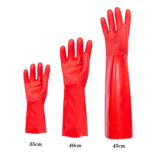 One-Size Fleece Household Gloves - Laundry and Dishwashing Cleaning Special Use - Thick and Durable - Waterproof, Anti-Dirt, Fleece Insulated for Warmth