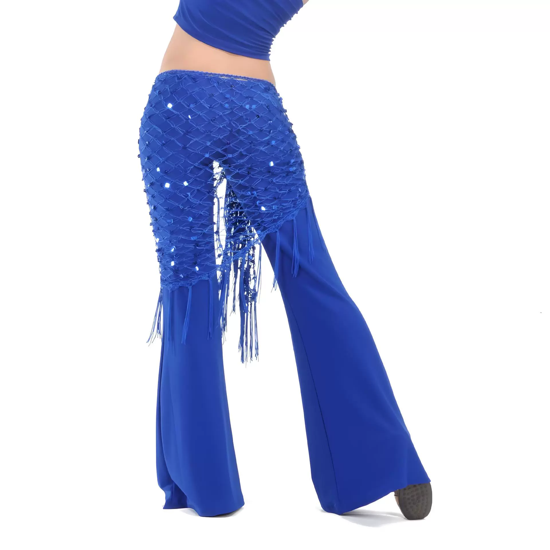 Треугольный шарф-шаль Belly Dance костюм для Belly Dance пояс для талии, хвостовой шарф сомбреро с бисером