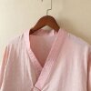 Summer Hanfu, short cardigan, shirt, Chinese style, cotton and linen