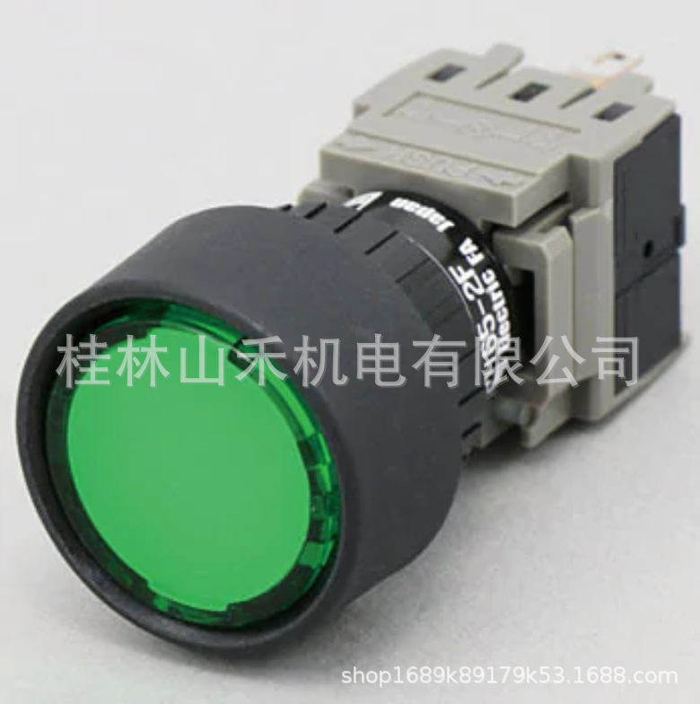 UJI富士電機Φ16押しボタンスイッチ AH165-2丸平形AH165-2F5B11