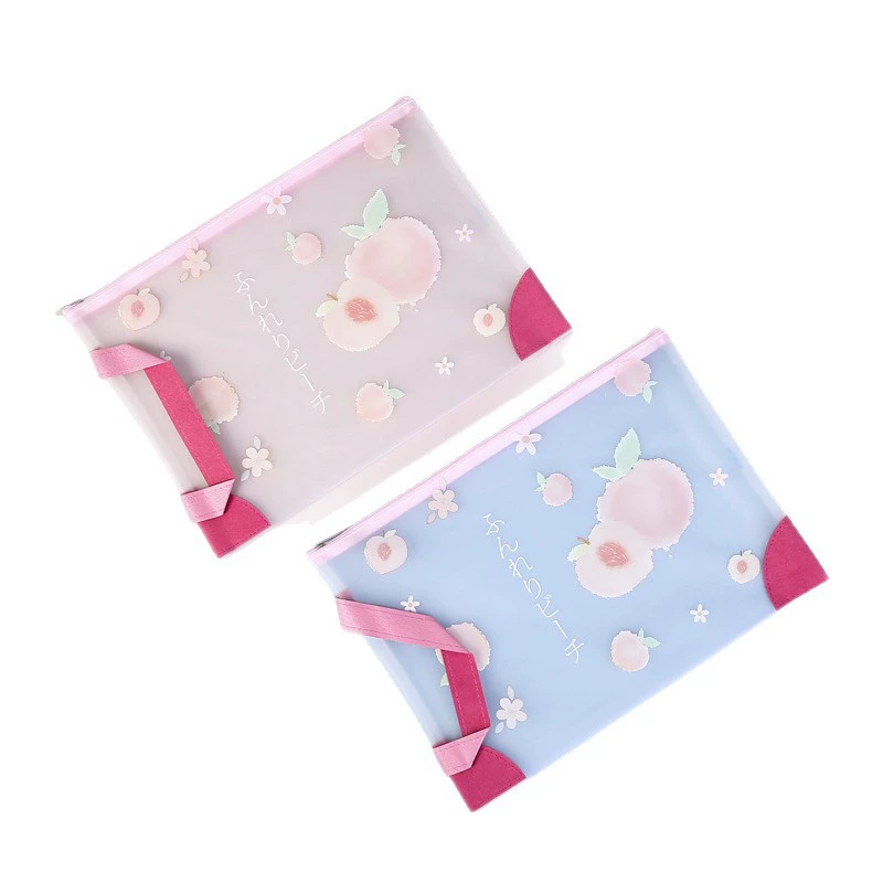 Subject classification file storage student classification large capacity test paper book learning ins Korean style file bag