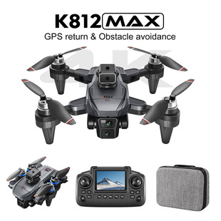 K812Max Brushless Quadcopter with Screen Control Hd Aerial Photography Drone Gps Return with Obstacle Avoidance Aerial Photography Drone