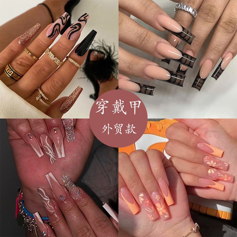 Cross-border wear nail patch for foreign...