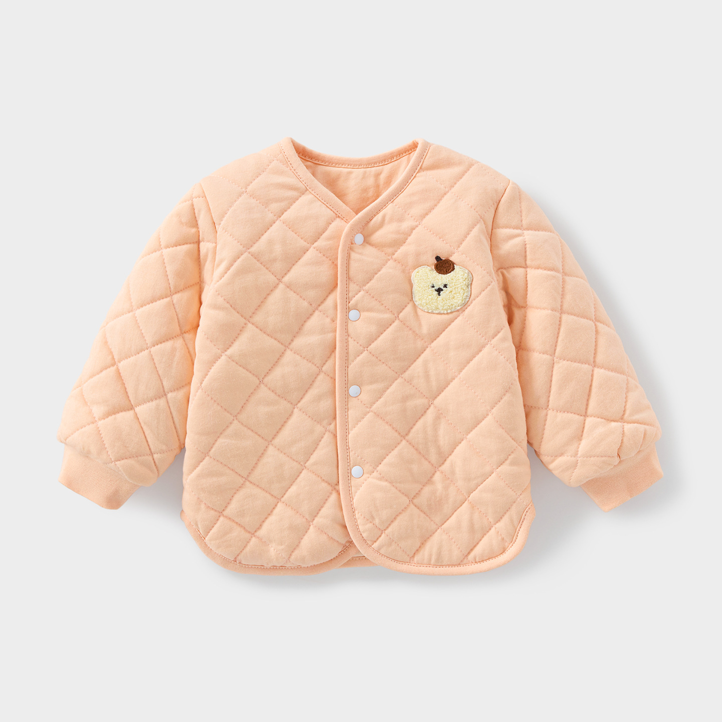 Chaqueta de algodón para bebés de otoño y invierno, chaqueta de algodón para niños de un año, chaqueta de algodón para niños y niñas, chaqueta de algodón para bebés de invierno