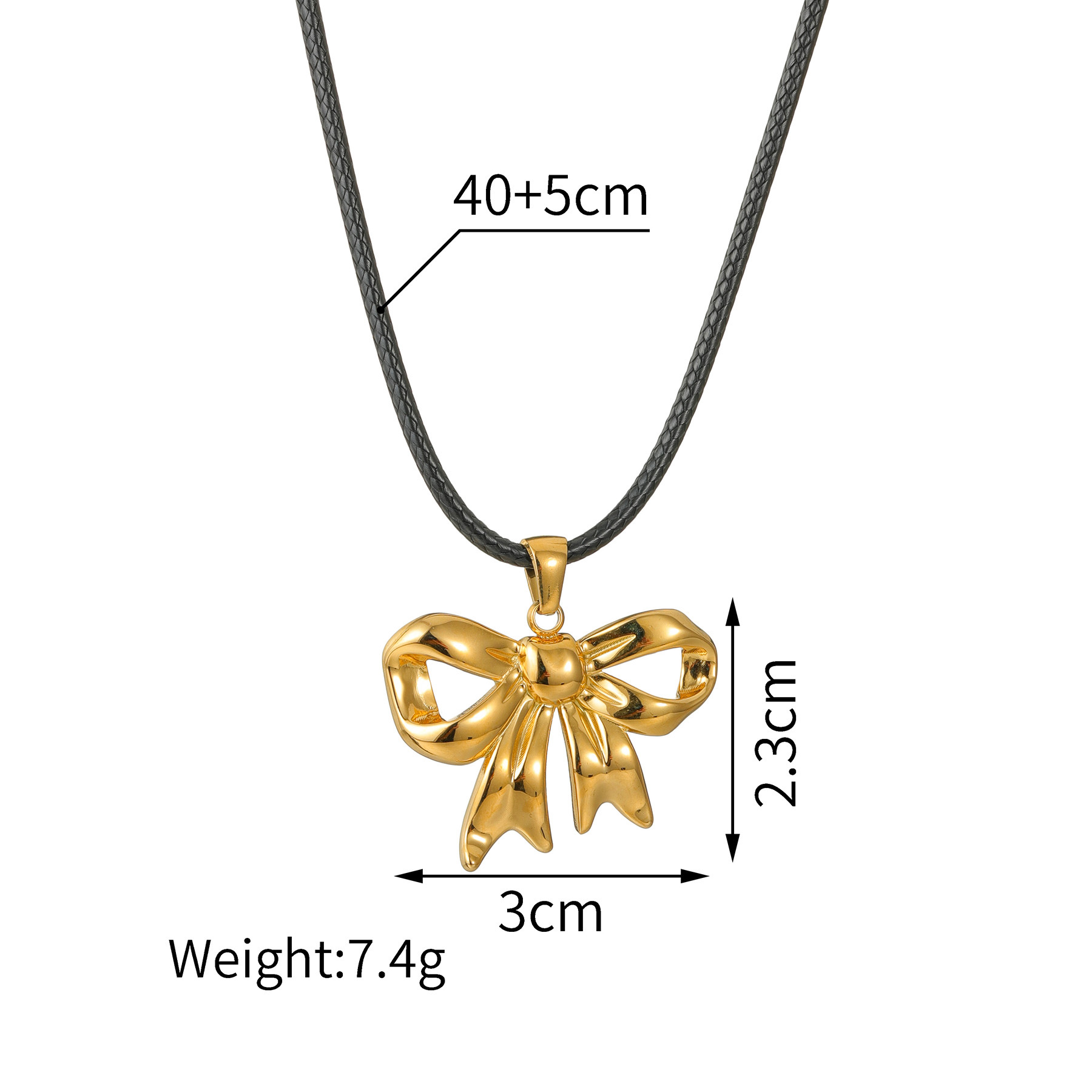 8g Weight Vacuum Plating Gold Plating Process 18K Real Gold Plated Plating Material Stone-Free Inlay Material Charms, Rings, Earrings, Ear Studs, Choker, Necklace Classification Daily Occasion 304 Stainless Steel Material Heart Shape, Bow Knot Pattern Women's Gender IG Style Style Bowknot Craft Vacuum Plating Heart Shape Bow Knot 304 Stainless Steel IG Style Charms Rings Earrings 5
