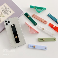 シリカゲル携帯電話の指のリングは支えを押して生放送します。