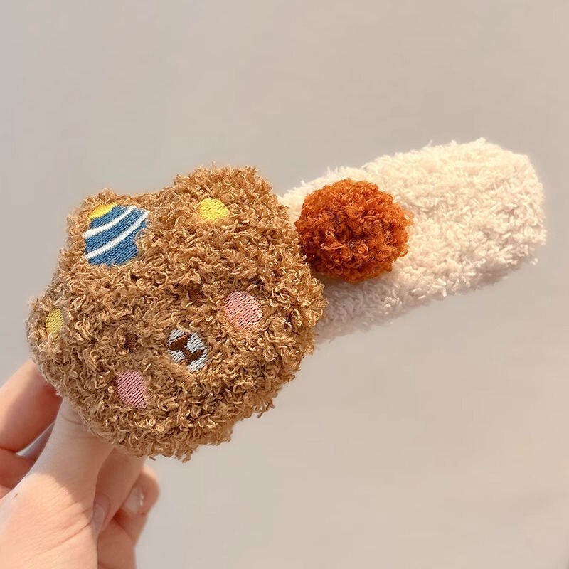 女性用のかわいい布製ヘアピン、後頭部用の高級ヘアピン、大きなワンラインのカモノハシクリップ、ヘアピンとヘッドバンド|undefined