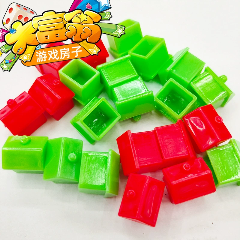 Монополия, дом, пластиковые аксессуары для настольных игр, игрушка, оптом