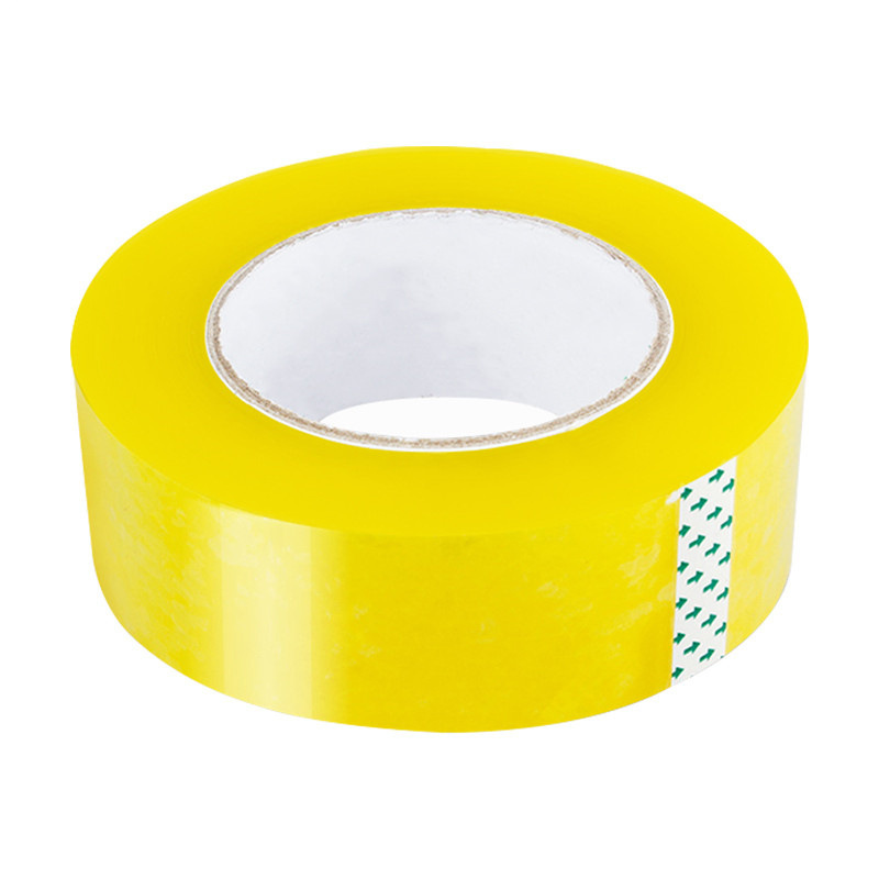 透明胶带快递打包装封口胶布大卷淘宝封箱胶带胶纸米黄色宽封箱带