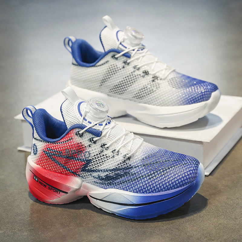 2025 New Model Children's Sports Shoes with Breathable Mesh, Comfortable and Wear-Resistant, Odor-Resistant Youth and Children's Sports Shoes