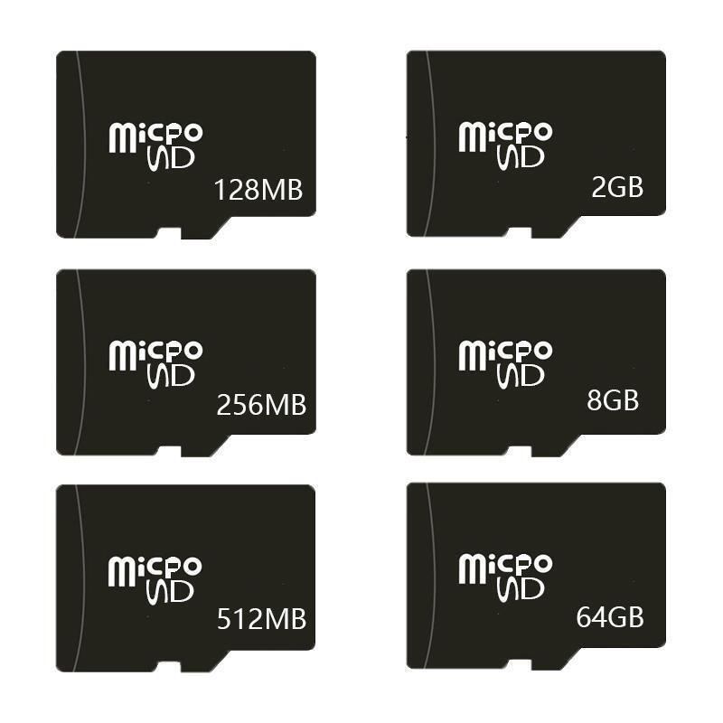 Factory wholesale 32G mobile phone storage card 256m 512M 2G 8G 16g driving recorder monitoring memory card
