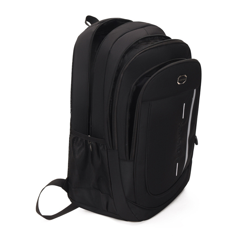 批发新款大容量商务电脑双肩背包男 旅行办公双肩包 学生休闲背包