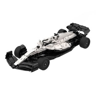 Строительные блоки трансграничный гоночный автомобиль Moc-216550 масштаб 1:8 с поддельным двигателем V6 номер частицы 3417