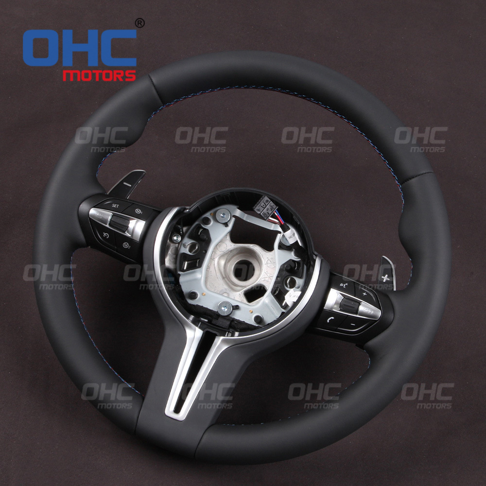 EU UK warehouse is suitable for BMW 1-7 Series, X1-6, M3-6 modification and upgrade of BMW full-leather steering wheel assembly