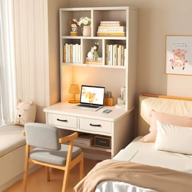 电脑桌;书柜;书架