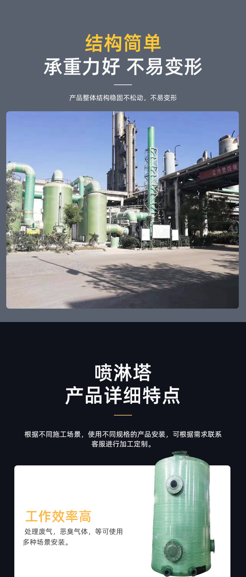 喷淋塔详情