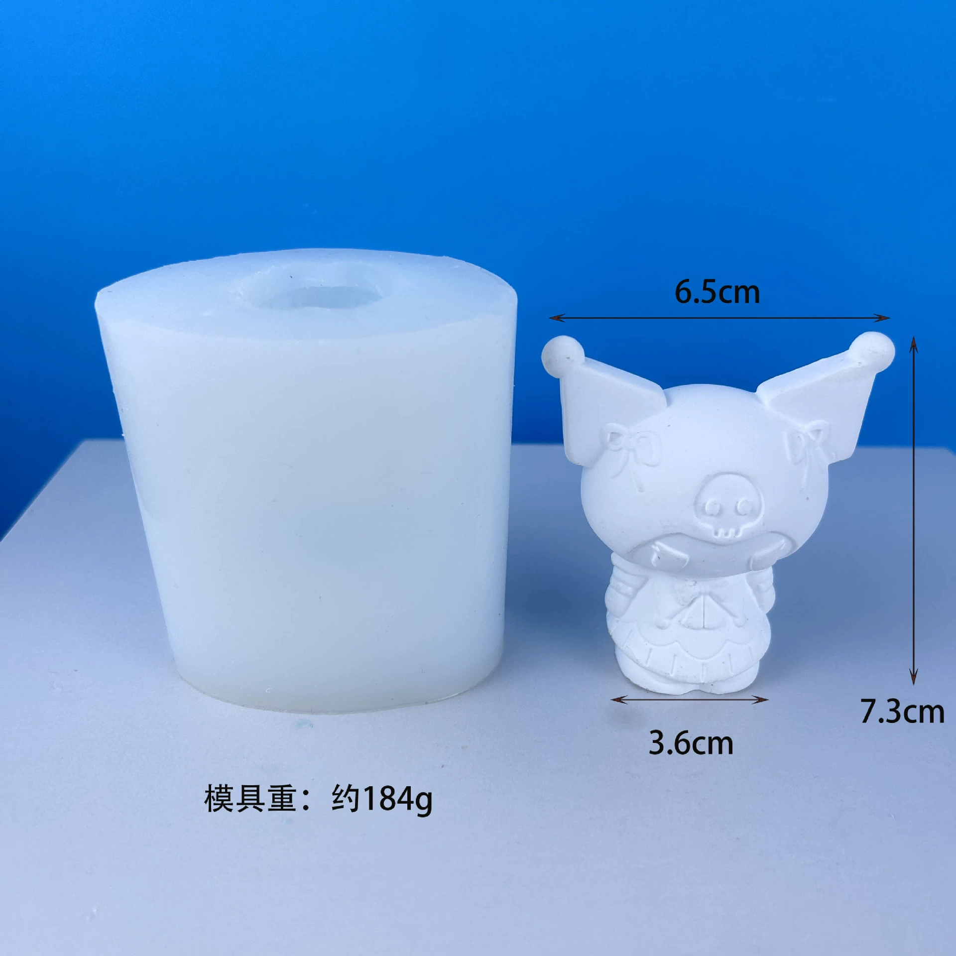 3D силиконовая формочка для DIY кукол, ароматические свечи и мыло, набор для рукоделия