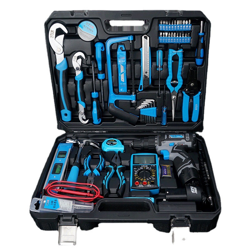 가정용 전기 드릴 도구 전기 톱전기 리튬 전기 드릴 수리 하드웨어 전동 공구 수리 목공 세트