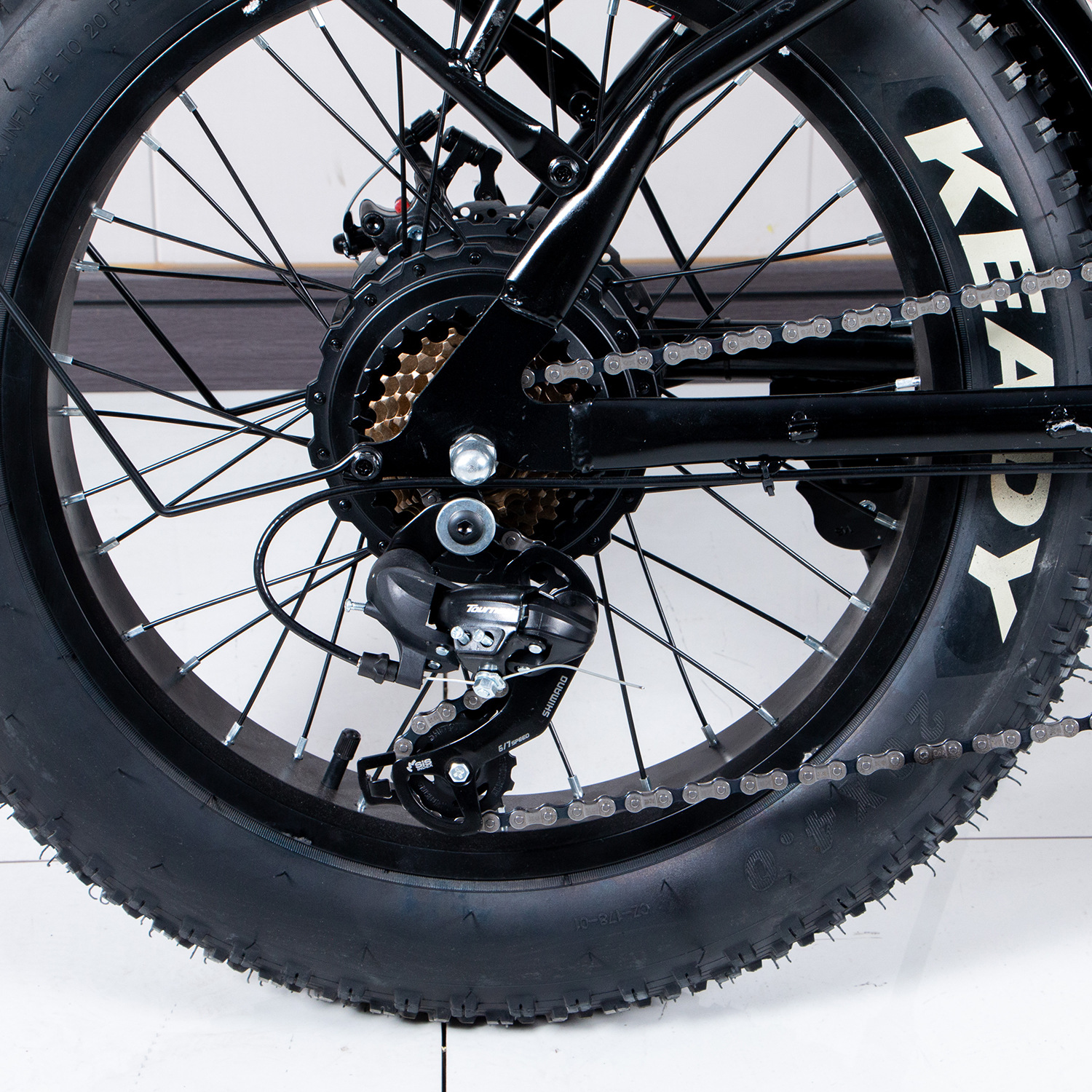 Comida para llevar nieve scooter portátil plegable bicicleta eléctrica de dos ruedas bicicleta eléctrica engrosada fábrica fuente coche batería