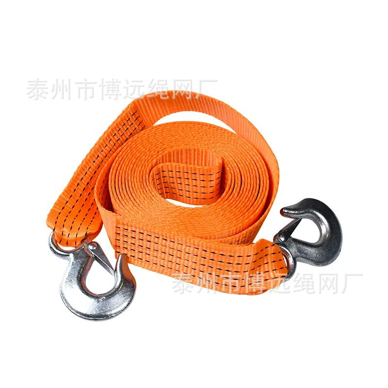 Двуглавый крючок для буксирного троса утолщенные полиэфирные буксиры для буксирного троса