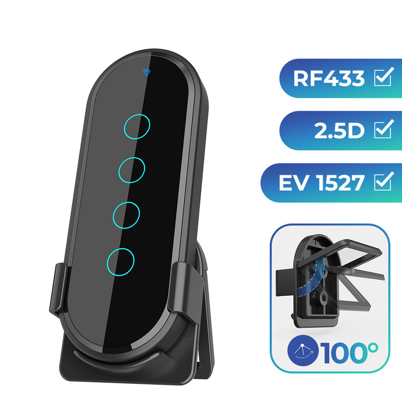 スマートホーム WiFi アクセス制御スイッチ Tuya APP 音声リモコンボタンタイプ自動リセットスイッチパネル|undefined
