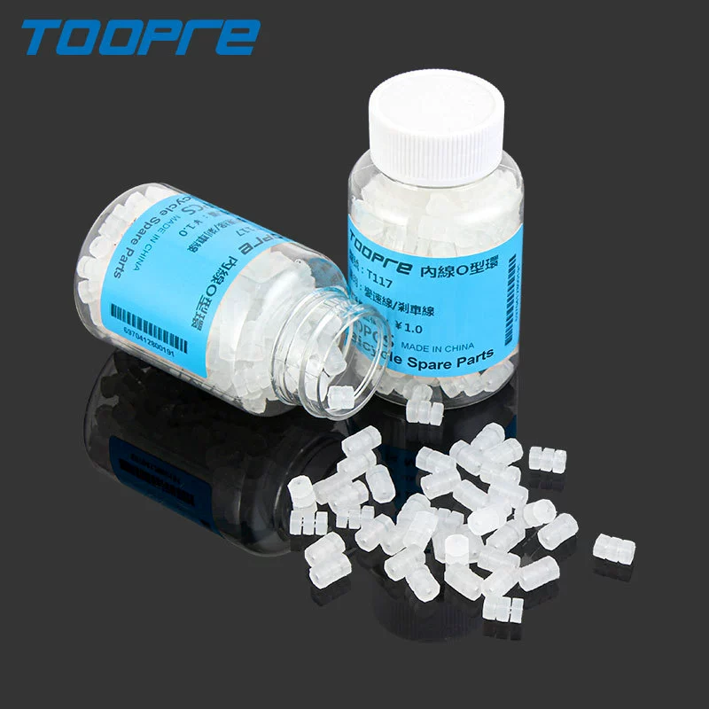 TOOPRE горный шоссейный велосипед Тормозная магистраль с регулируемой скоростью восьмиугольное уплотнительное кольцо прозрачная резиновая автомобильная краска бампер мяч