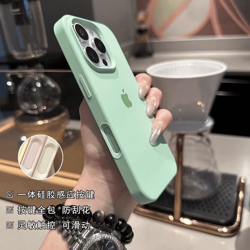 液态硅胶AI一体相机按键适用苹果17promax手机壳16pro防摔13/14套|undefined