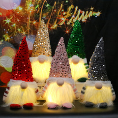 クロスボーダー新しいクリスマス装飾クリスマスハイエンドライトノーム人形ルドルフクリスマスギフト装飾品