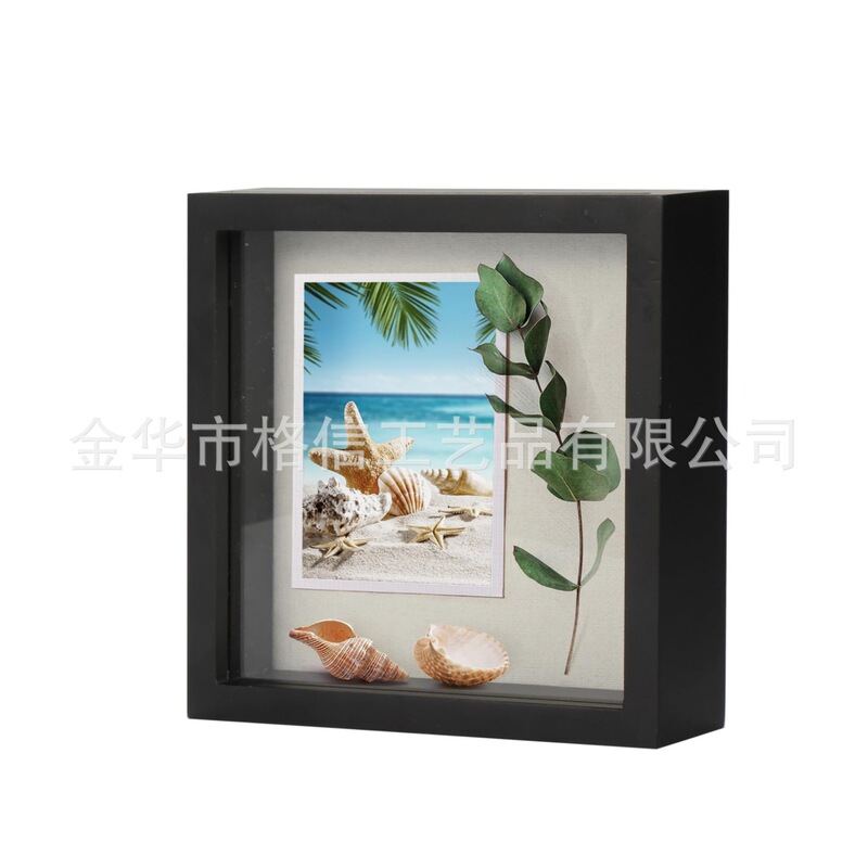 Cross-border wall-mounted dried flower specimen storage frame, plant specimen display box, pet item commemorative storage frame Cross-border wall-mounted dried flower specimen storage frame, plant specimen display box, pet item commemorative storage frame