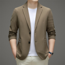 休闲西服男2025春秋季新款中青年夹克韩版轻商务单西男士西装外套