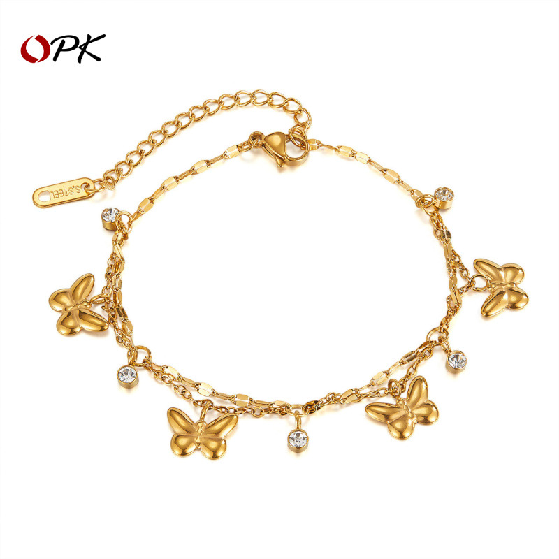 brand fashionable elegant bracelet stainless steel