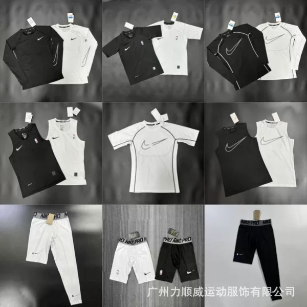Cycling Tights for Men and Women, Long Pants, Sports Fitness Suits, Trendy Casual High-Elastic Quick-Dry Vests, Tight-Fitting Clothing