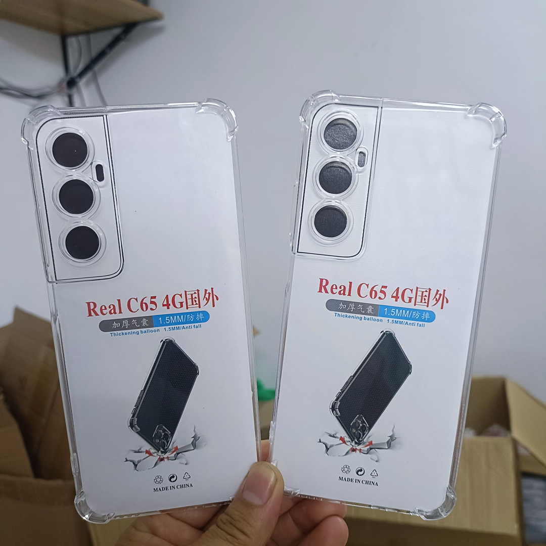 适用OPPO A60 4G透明TPU手机壳精孔透明加厚四角气囊防摔保护套