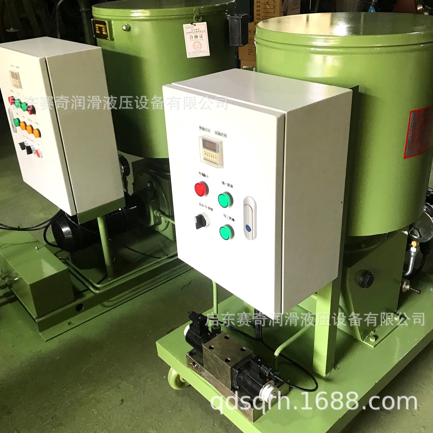 供应SDRB-P型双列式电动润滑泵润滑设备（图） 润滑泵