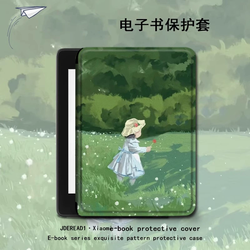 Картина маслом девушки подходит для защитного чехла Kindle 1499 электронной книги kpw6 Amazon oasis3 shell voyage