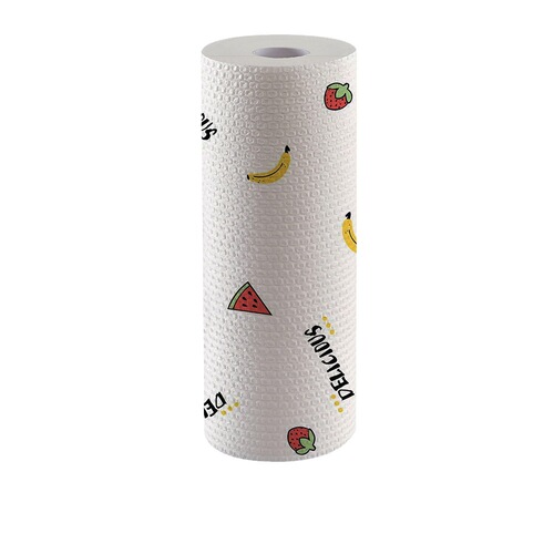 Kitchen paper wet and dry dual-use lazy rag wholesale non-linting dishcloth non-stick oil kitchen towel disposable
