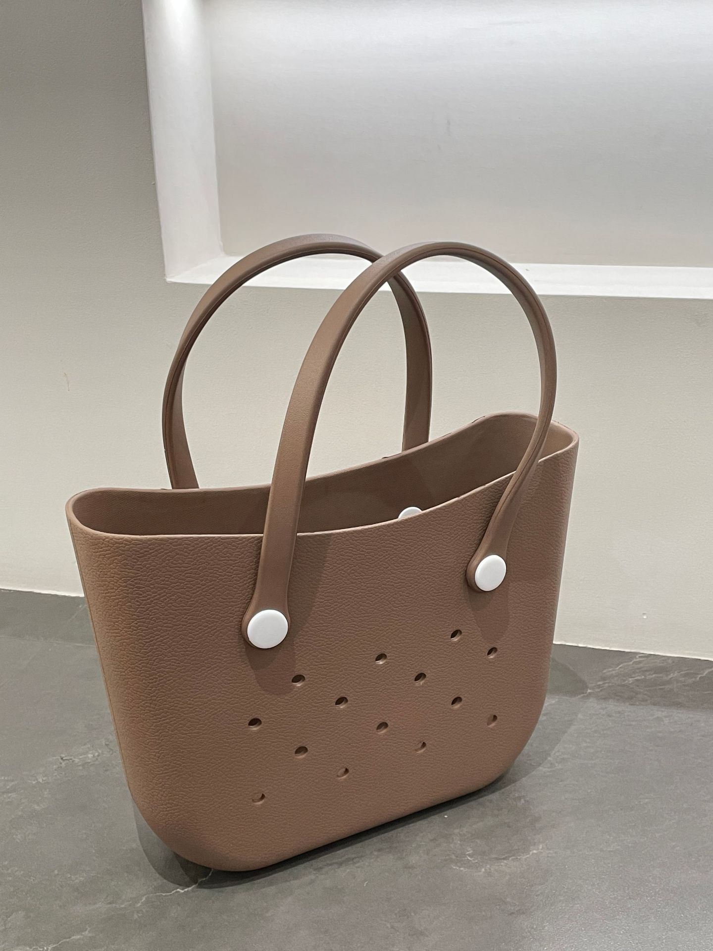 1696g Weight Open Closure Type Double Handle Strap Type Handbag Bags Type Casual, Daily Occasion EVA Material Solid Color Pattern All Seasons Season Women's Gender Streetwear Style Square Shape Women's EVA Solid Color Streetwear Square Open Handbag 35