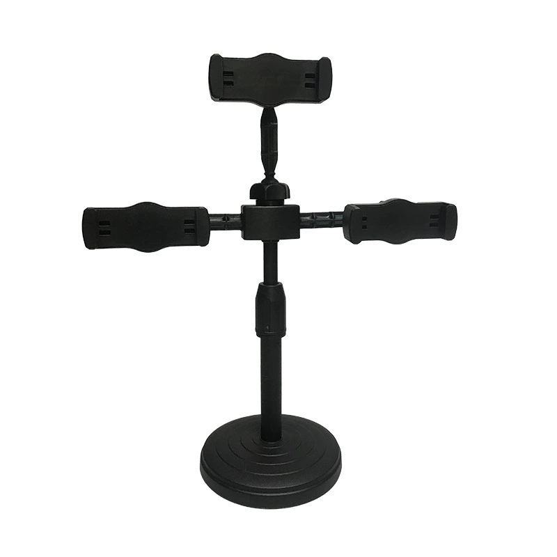 Дисковый Настольный трехпозиционная поддержка в реальном времени TikTok Play видео съемка в реальном времени мобильный телефон ленивая поддержка прямых продаж с фабрики