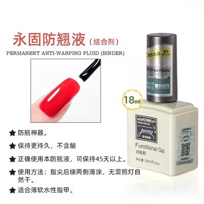 Permanent anti-warping liquid [bination]