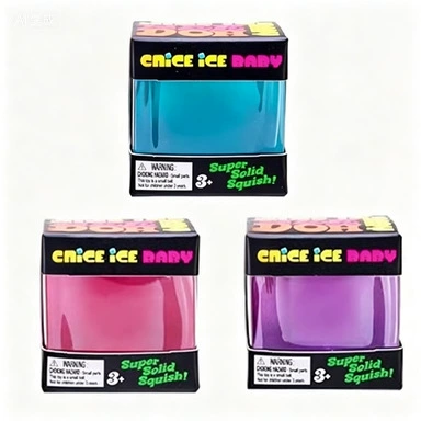 NeeDoh Nice Cube maltose decompression cube slow rebound pinch music cross-border best-selling decompression artifact