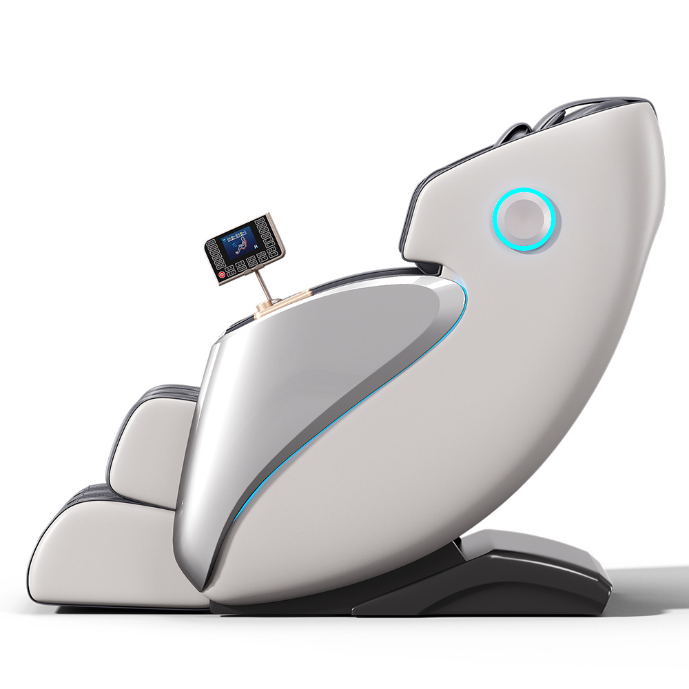 Sillón de masaje totalmente automático, inteligente, eléctrico, tipo cápsula espacial, venta al por mayor transfronteriza, personalizado, de gravedad cero, para masaje corporal completo en casa.