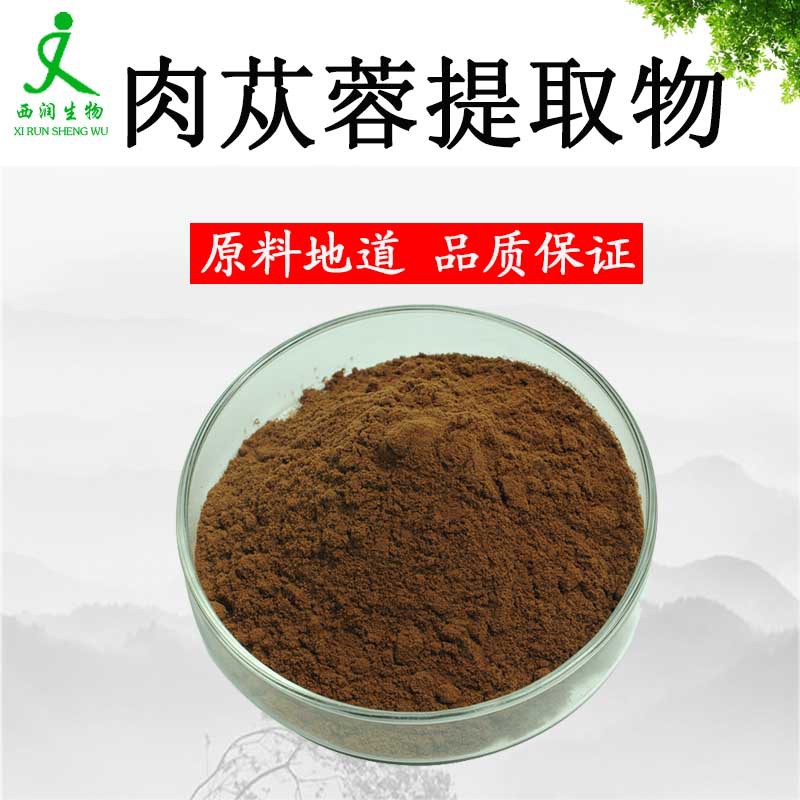 肉苁蓉提取物50:1 肉苁蓉提取 1kg 水溶肉苁蓉粉 天然植物提取