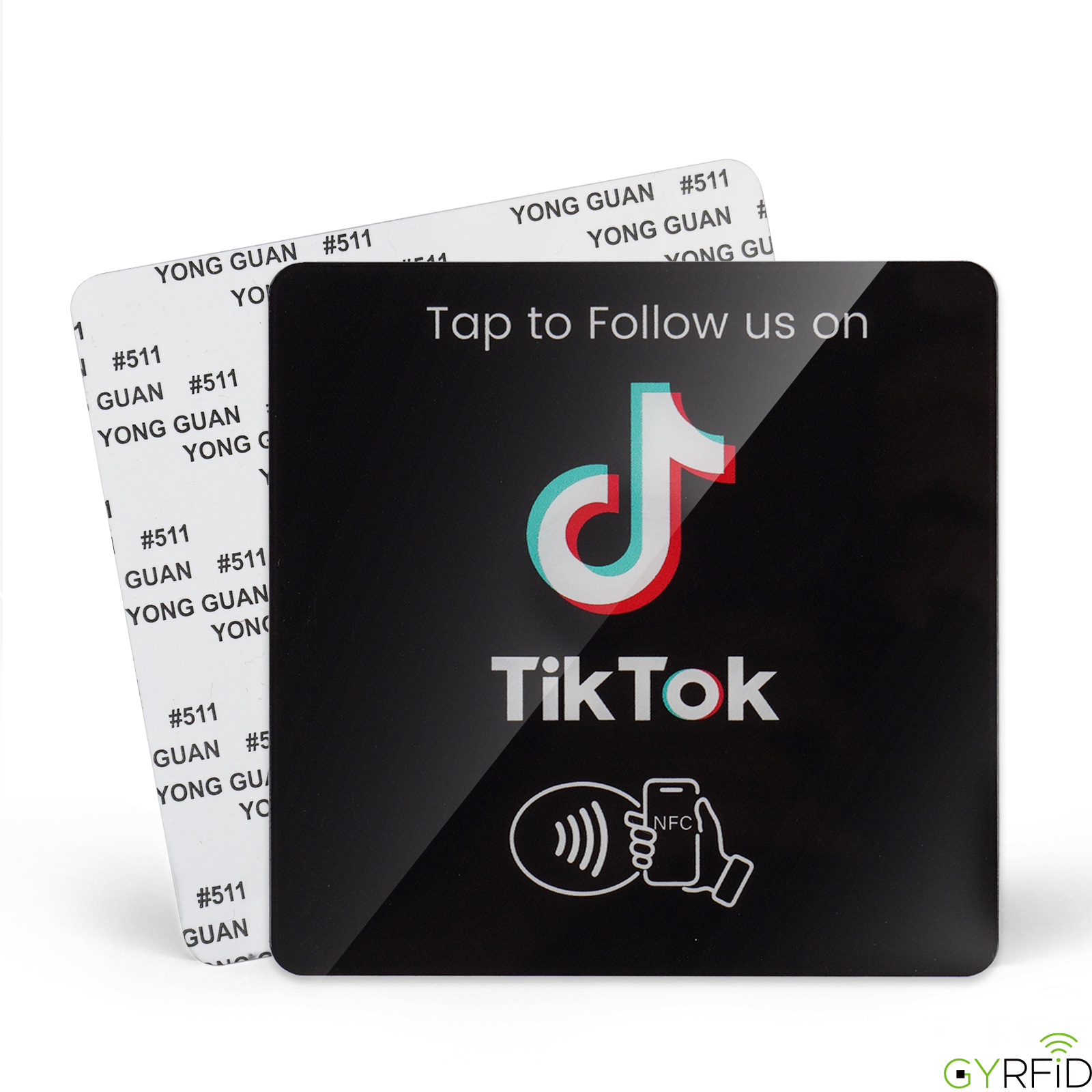 Tabla acrílica NFC tarjeta de comentarios Google NTAG215 chip NFC tarjeta de comidas teléfono móvil toque salto image 12