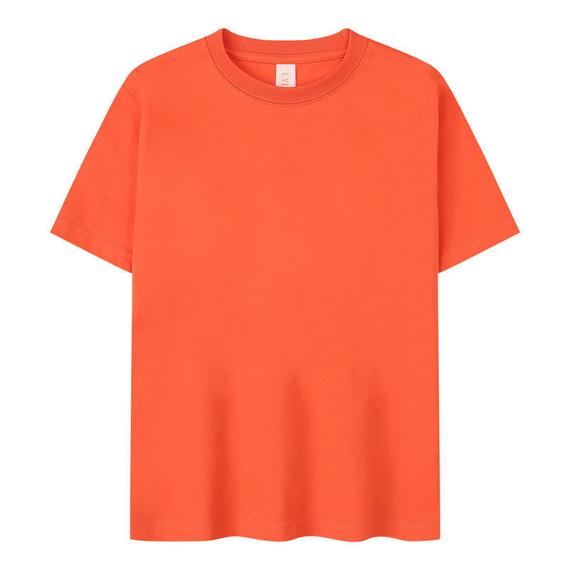 Solona camiseta para niños transfronteriza talla grande de moda manga corta suelta cuello redondo media manga camiseta de algodón helado logo impreso personalizado