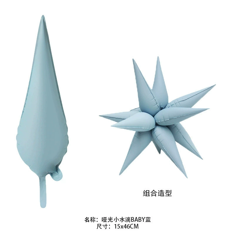 Big balloon drop-shaped, evening dress