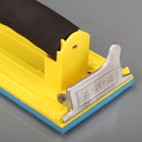Sandpaper rack, sponge handle, wall sanding tool, plastic sandpaper rack, iron plate sandpaper rack, wholesale