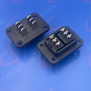 Lithium battery connector socket 6P high current adapter male seat