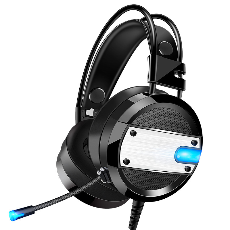 友柏a 10ヘッドセット重低音発光ネットカフェ抗暴力ゲームパソコン7.1有線ヘッドセット工場|undefined