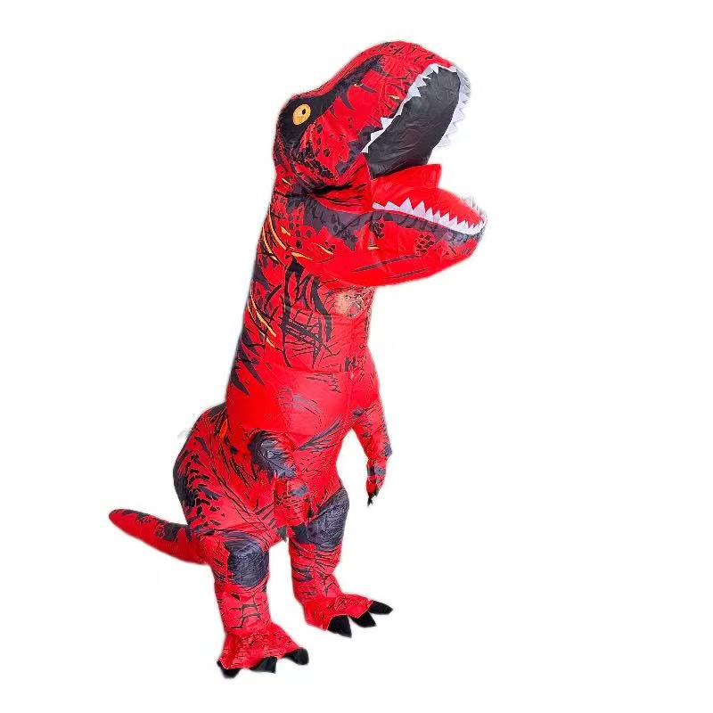 Halloween transfronterizo T-Rex trajes inflables realistas trajes de espectáculo de dinosaurios trajes inflables extraños trajes de espectáculo de dinosaurios
